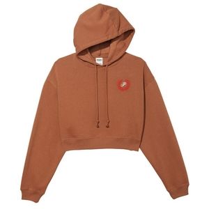 NWT Victoria Secret Cropped Fleece Hoodie.